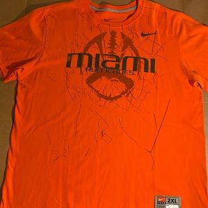 Nike - University of Miami T-Shirt (gently worn)